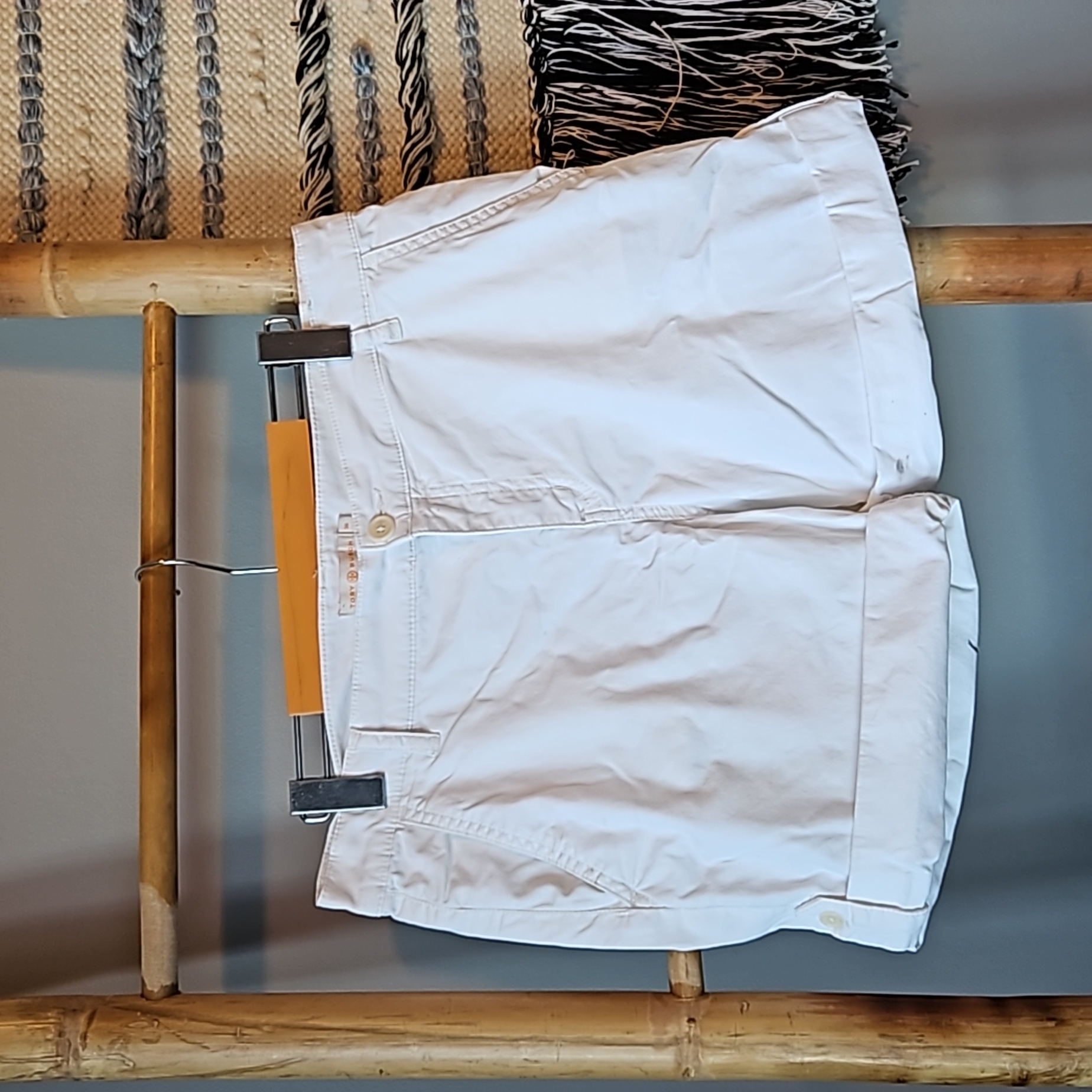 Tory Burch Chino Cuff Shorts